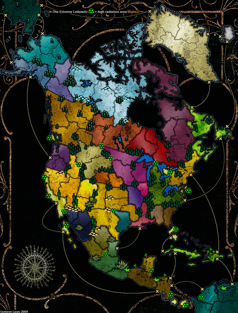 the map
